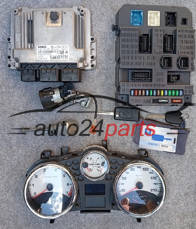 Startowy komputer bsi Peugeot 207  0261S04008 9663798280