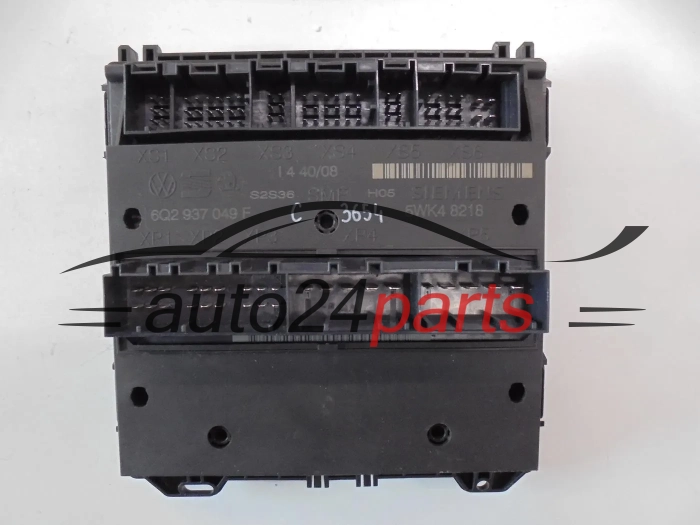 CENTRALKA MODUL STEROWNIK KOMFORTU SEAT IBIZA SKODA FABIA VW POLO 6Q2937049F SIEMENS 5WK48218