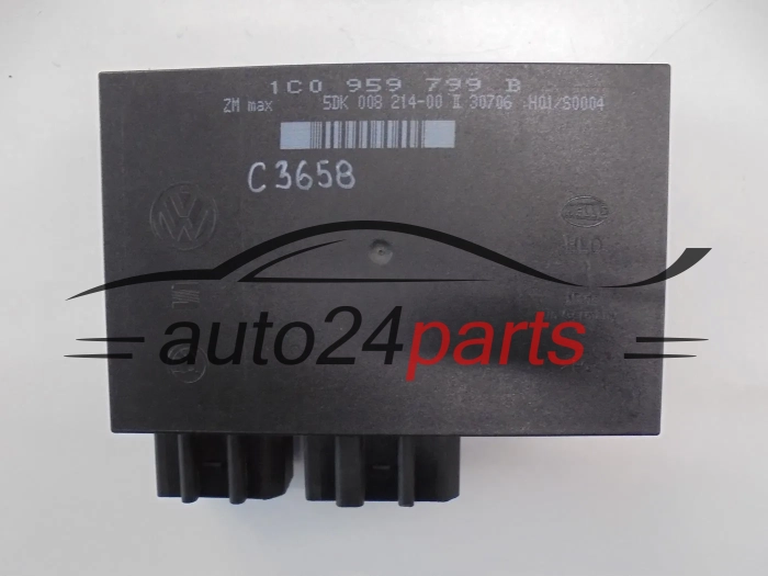 CENTRALKA MODUL STEROWNIK KOMFORTU SKODA VW GOLF BORA PASSAT 1C0959799B, 1C0 959 799 B, HELLA 5DK00821400, 5DK 008 214-00
