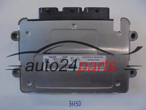 KOMPUTER STEROWNIK SILNIKA CITROEN C3 1.4 VALEO J34P 21586539-8 A, 215865398A, SW9665424480 HW9651696680
