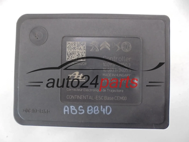 Bomba de abs  OPEL CORSA F 9846124480 10.0917-3950.3 10091739503