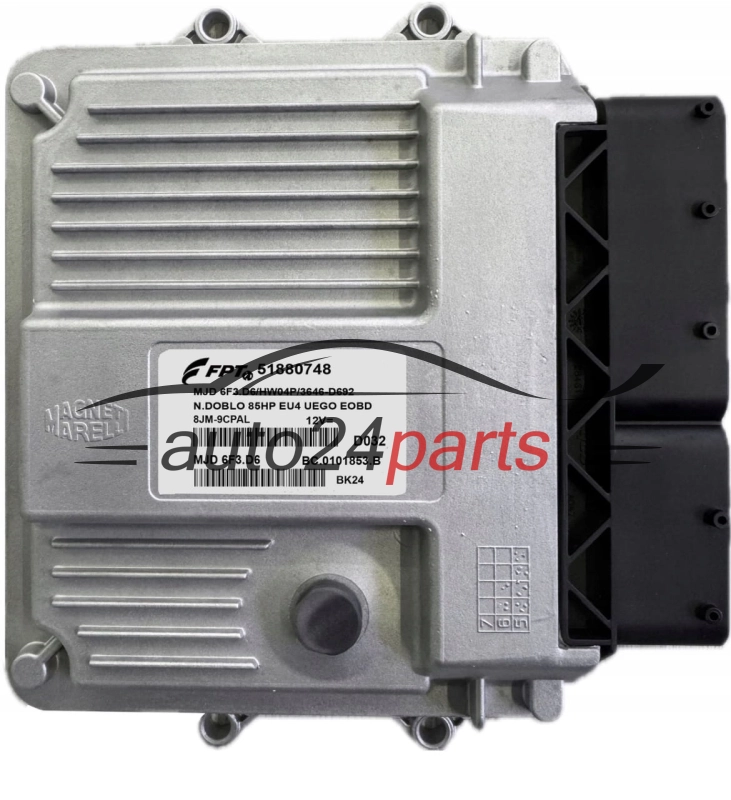 Centralina motore  FIAT DOBLO II 1.3 M-JET 51880748 MJD6F3D6