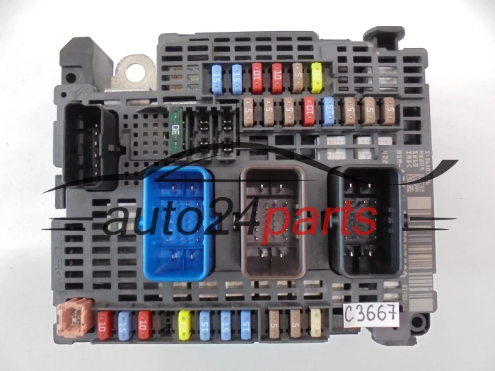 CENTRALKA MODUL STEROWNIK BSM CITROEN PEUGEOT DELPHI 9677987580, BSM-AB4-00 -