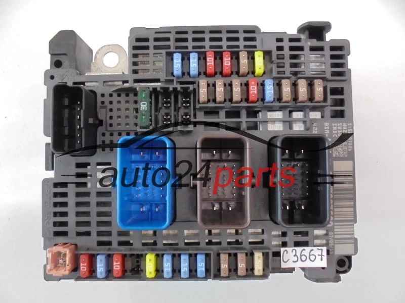 CENTRALKA MODUL STEROWNIK BSM CITROEN PEUGEOT DELPHI 9677987580, BSM-AB4-00 -