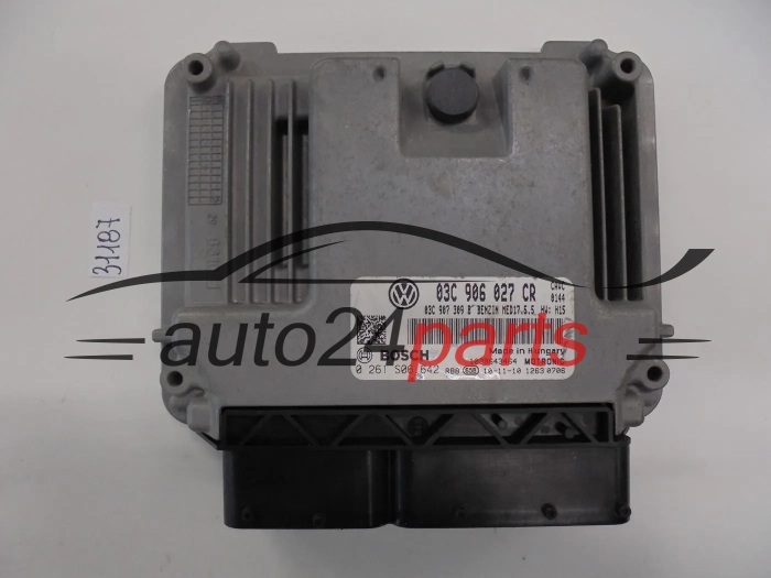 Centralina do motor VOLKSWAGEN 0261S06642 03C906027CR MED17.5.5
