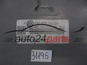 CALCULATEUR MOTEUR AUDI 5WP45548AC 03G906018DH PPD1.2