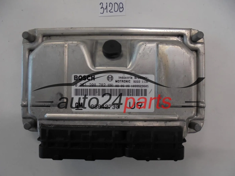 KOMPUTER STEROWNIK SILNIKA CHEVROLET CAPTIVA 2.4 BOSCH 0 261 208 782, 0261208782, GM 96842730 U9