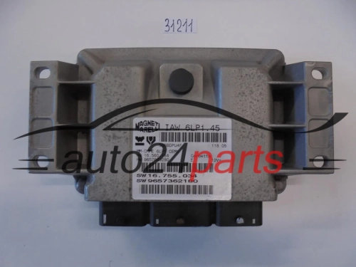 KOMPUTER STEROWNIK SILNIKA CITROEN PEUGEOT IAW 6LP1.45 IAW6LP145 9657362180