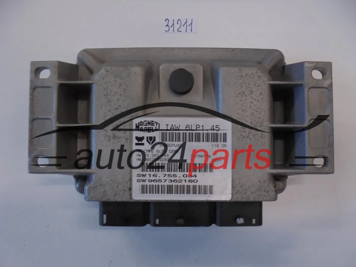KOMPUTER STEROWNIK SILNIKA CITROEN PEUGEOT IAW 6LP1.45 IAW6LP145 9657362180