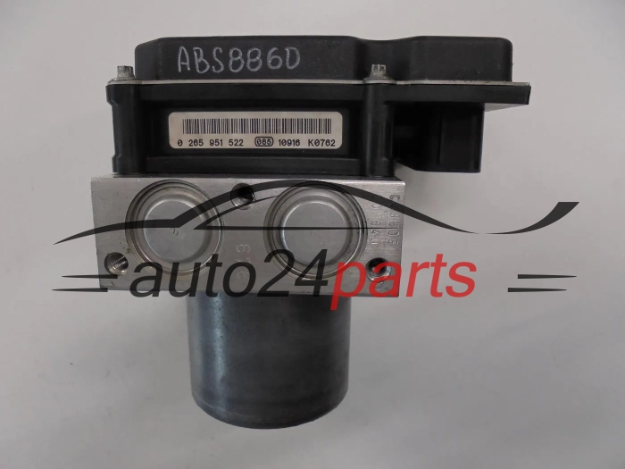 ABS POMPA I STEROWNIK MERCEDES BENZ BOSCH 0265251369, A0074313812, 0265951522