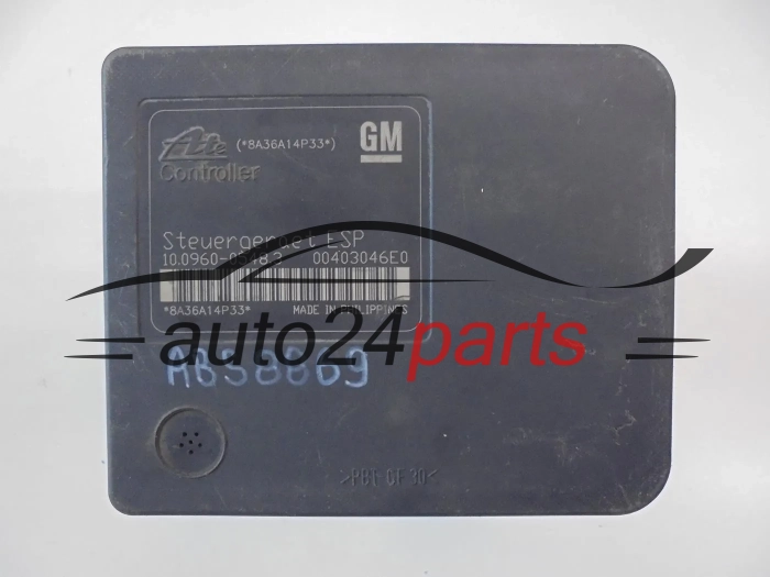 Pompa ABS i sterownik Opel Astra H Zafira B 13213610 10020602064 2004-2010 – zdjęcie 2