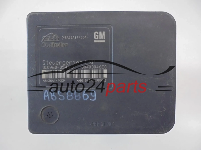 Pompa ABS i sterownik Opel Astra H Zafira B 13213610 10020602064 2004-2010 – zdjęcie 2