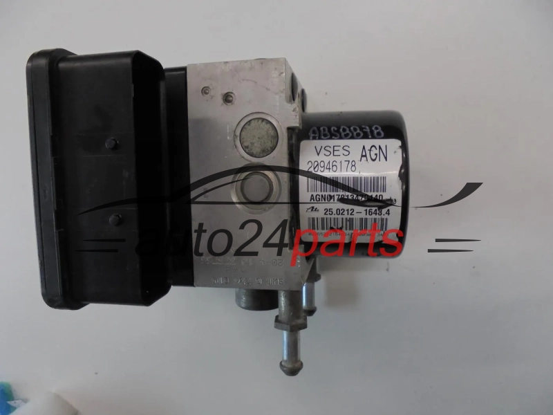 ABS POMPA I STEROWNIK ANTARA CAPTIVA 20946178, 25.0212-1648.4, 25021216484, 28.5262-4604.3, 28526246043, 20946171