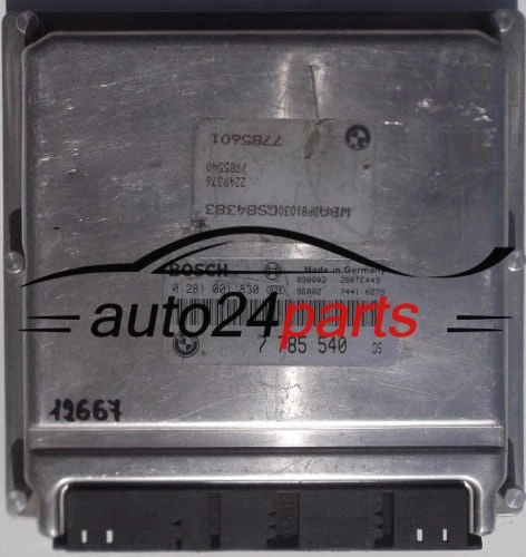 CENTRALINA MOTORE BMW E39 530D BOSCH 0281001830 7785540 7785595 2249375