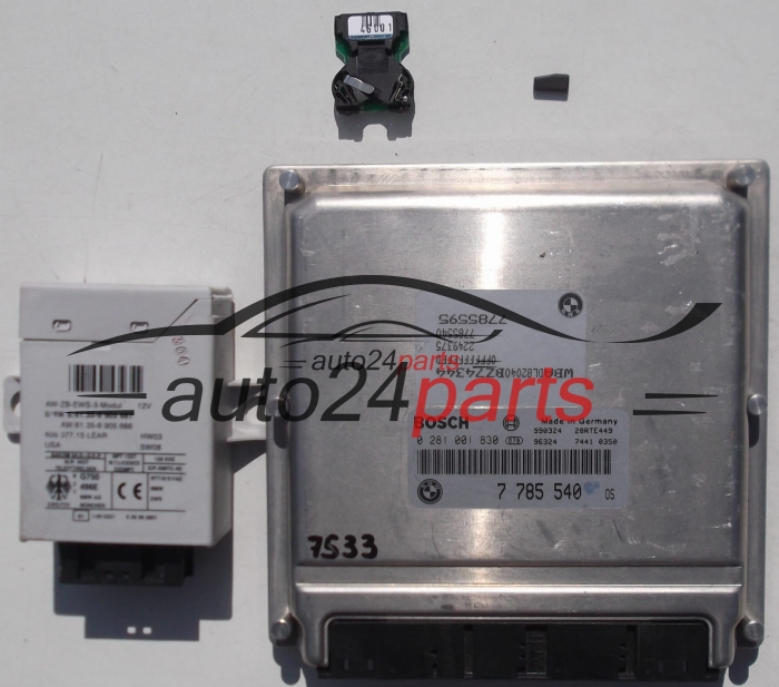 Μονάδα Ελέγχου Κινητήρα BMW E39 530D BOSCH 0281001830 7785540 7785595 2249375