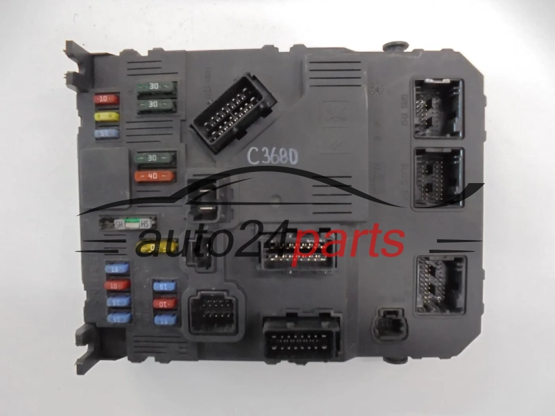 CENTRALKA MODUL STEROWNIK KOMFORTU CITROEN PEUGEOT SIEMENS S118085120F, 9657999880, BSI E03-00 BG