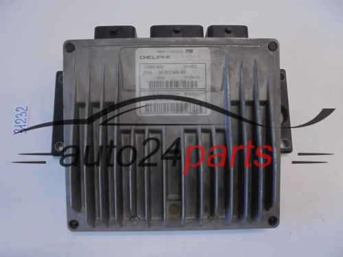 KOMPUTER STEROWNIK SILNIKA CITROEN C3 1.4 HDI Delphi R0411C001H PSA 96 500 434 80, 9650043480