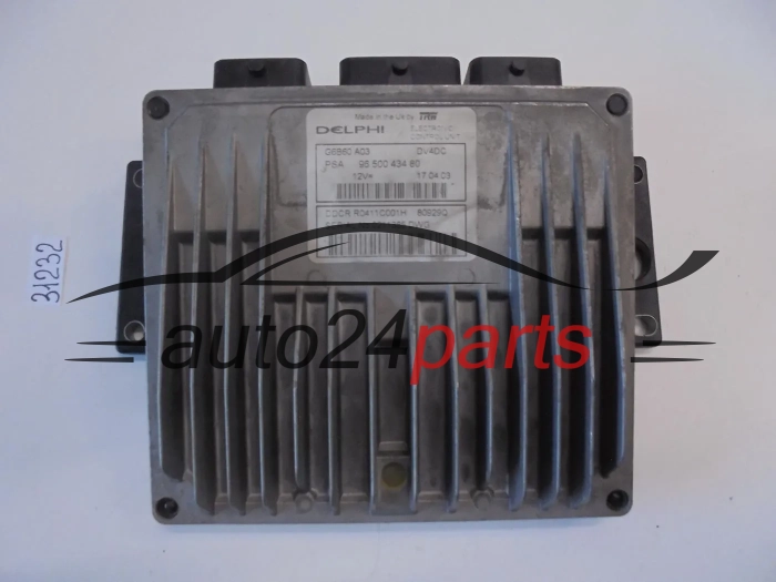 Sterownik silnika Citroen C3 1.4 HDI R0411C001H 9650043480