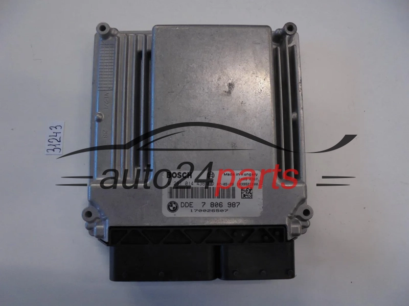 KOMPUTER STEROWNIK SILNIKA BMW 3.0 DIESEL BOSCH 0 281 014 436, 0281014436, DDE 7 806 987, DDE7806987, 7806987