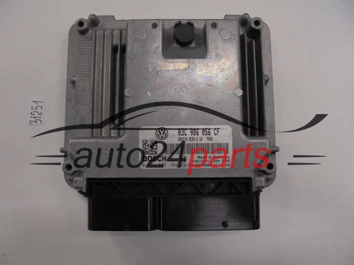 Μονάδα Ελέγχου Κινητήρα VOLKSWAGEN 0261S02184 03C906056CF