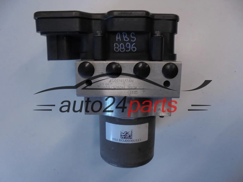 Bomba ABS y centralita AUDI BOSCH 0 265 244 293, 0265244293, 4G0614517AM, 4G0907379T, 0265956226