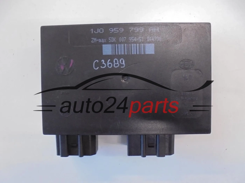 CENTRALKA MODUL STEROWNIK KOMFORTU VW SEAT SKODA HELLA 5DK 007 954-51, 5DK007954, 5DK00795451, 1J0 959 799 AH, 1J0959799AH