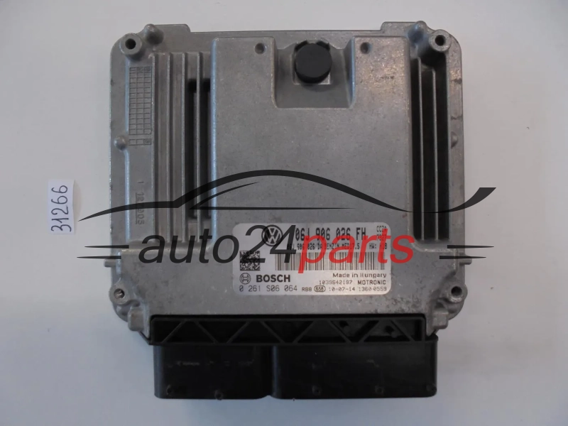 ECU Engine Controller VOLKSWAGEN 0261S06064 06J906026FH MED17.5