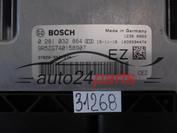 Μονάδα Ελέγχου Κινητήρα  HONDA 0281032864 37820-R5Z-G74 37820R5ZG74