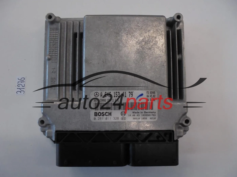 Sterownik silnika Mercedes W211 2.2 CDI 0281011328 A6461534179