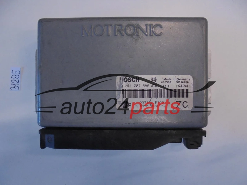 Sterownik silnika Nissan Micra 1.4 0261207586 237101F760 – zdjęcie 2