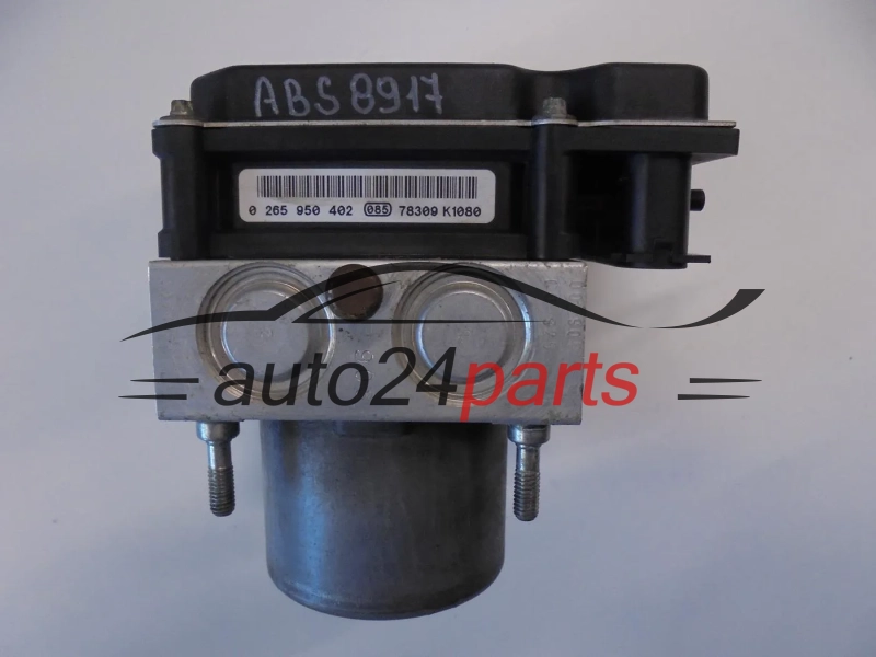 ABS POMPA I STEROWNIK OPEL CORSA D BOSCH 0 265 235 163, 0265235163, 13236013 AR, 0 265 950 402, 0265950402