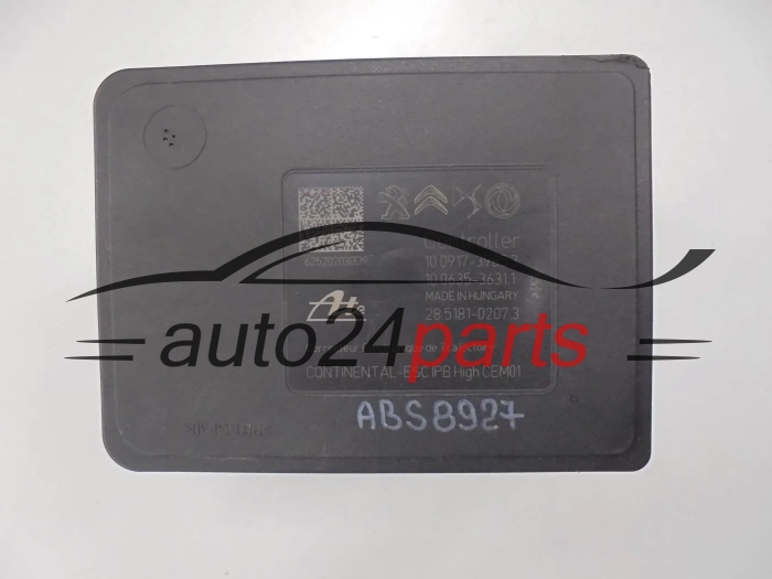 ABS PUMP CITROEN PEUGEOT OPEL FIAT 9860815480 10.0917-3985.3 10091739853