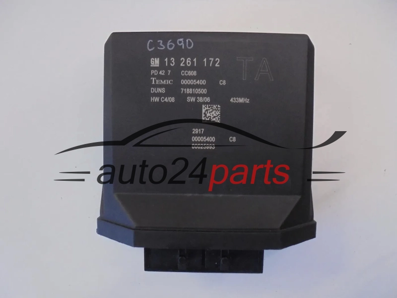 CENTRALITA DE CONFORT OPEL KEYLESS 13261172 TA