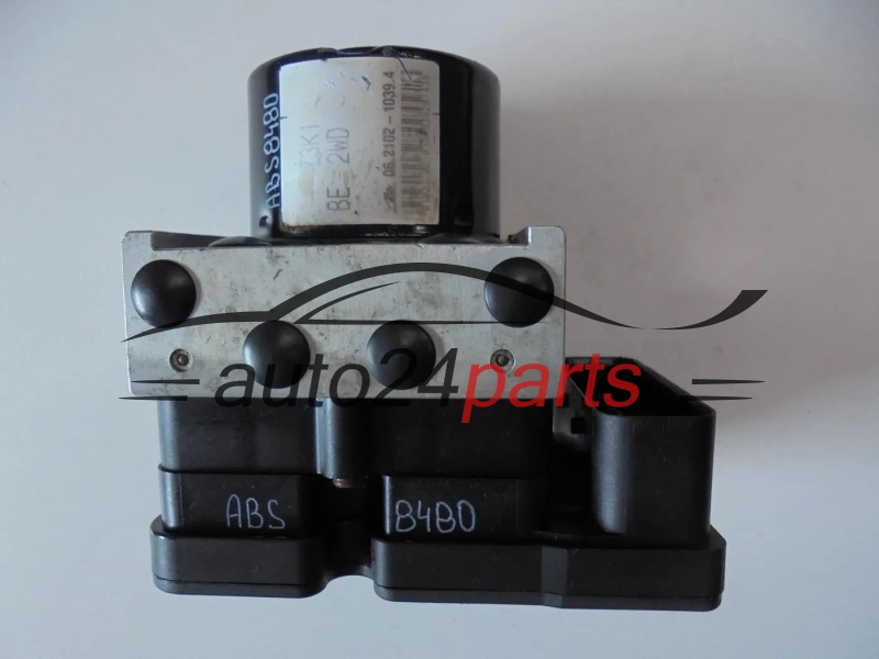 POMPE HYDRAULIQUE ET CALCULATEUR d'ABS SUZUKI SWIFT 73K1 BE 2WD, 73K1BE2WD, ATE 06.2102-1039.4, 06210210394, 06.2109-5232.3, 06210952323, 28.5700-2401.3, 28570024013