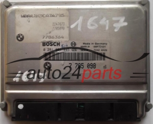 ECU ENGINE CONTROLLER BMW E46 320 2.0 D BOSCH 0281001445, 0 281 001 445, 7785098, 7 785 098