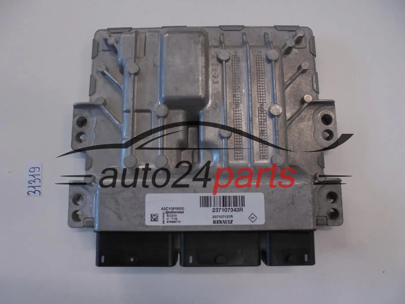 KOMPUTER STEROWNIK SILNIKA RENAULT MEGANE 237107343R, A2C10818200, SID310