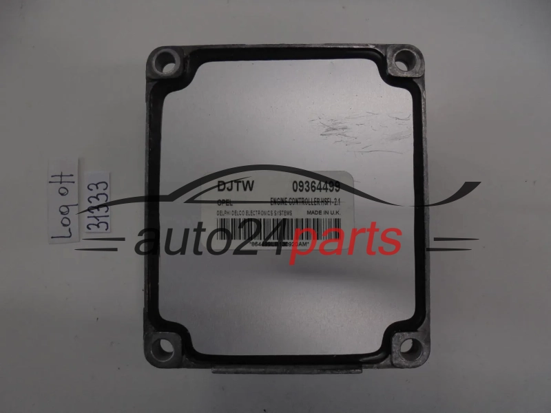 Sterownik silnika Opel Astra Corsa Zafira 1.4 Z14XE 1.6 Z16XE Z16SE 09364499DJTW HSFI21 – zdjęcie 3