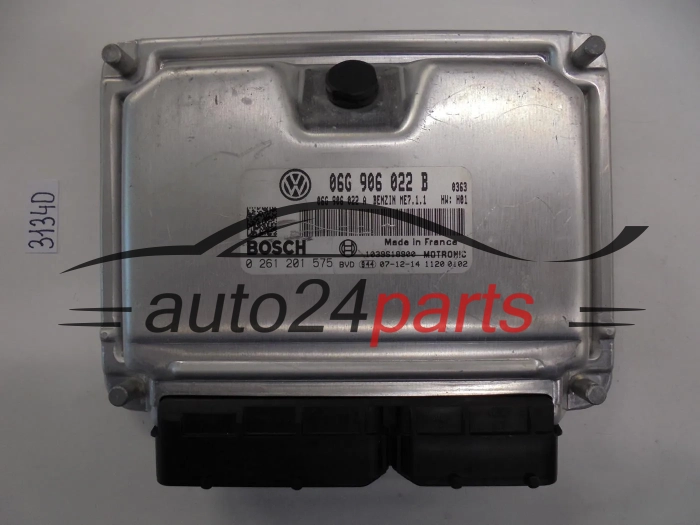 Centralina do motore VW VOLKSWAGEN 0261201575 06G906022B ME7.1.1