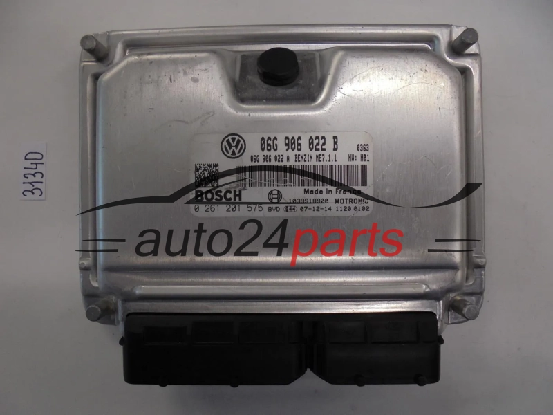 ECU Engine Controller VW VOLKSWAGEN 0261201575 06G906022B ME7.1.1