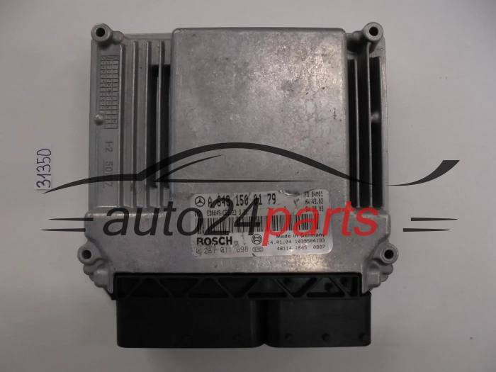 KOMPUTER STEROWNIK SILNIKA MERCEDES W211 320 3.2 CDI BOSCH 0 281 011 698, 0281011698, A 648 150 01 79, A6481500179, CR3.23