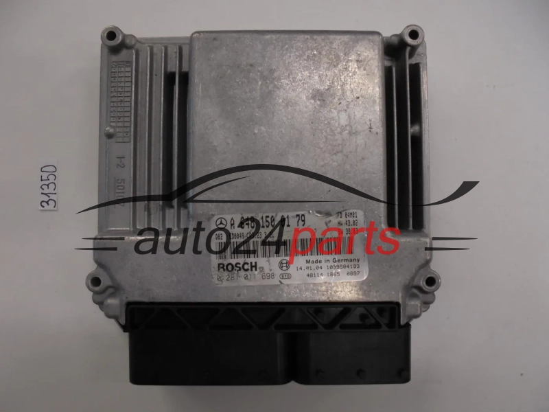 KOMPUTER STEROWNIK SILNIKA MERCEDES W211 320 3.2 CDI BOSCH 0 281 011 698, 0281011698, A 648 150 01 79, A6481500179, CR3.23