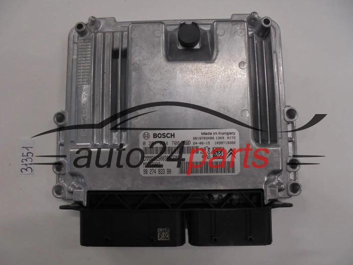 Centralita de motor  CITROEN PEUGEOT 0281034708 9827483380