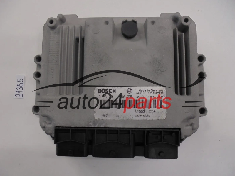 Sterownik silnika Opel Movano Renault Master 2.5 DCI 0281011940 8200311550