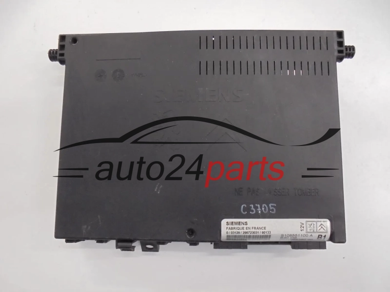 COMFORT CONTROL MODULE CITROEN PEUGEOT S108551100A 9639066380