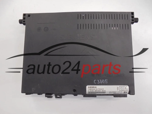 Centralina de comando do sistema confort CITROEN PEUGEOT S108551100A 9639066380