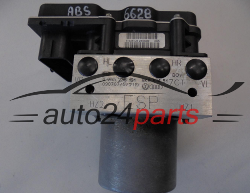 POMPA ABS I STEROWNIK AUDI 0265236191 8K0614517CT 0265951171 8K0907379AM -