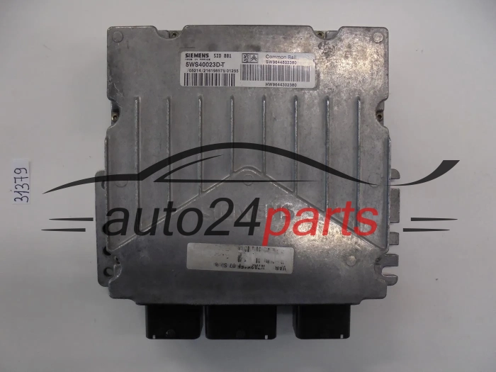 Sterownik silnika Citroen Peugeot 2.0 HDI 5WS40023DT SW9644803380