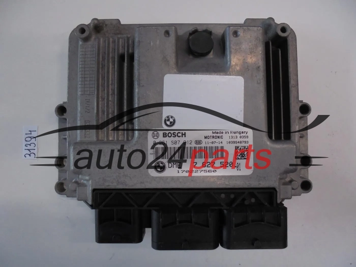 Μονάδα Ελέγχου Κινητήρα MINI COOPER 0261S07212 DME7627520 7627520