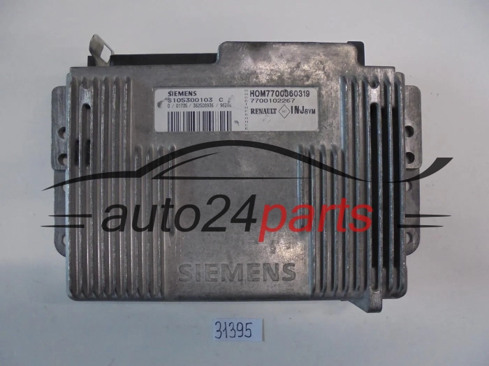 Sterownik silnika Renault Megane 1.6 8V S105300103C HOM7700860319