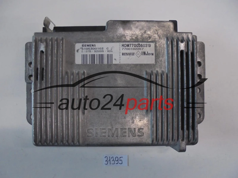 Sterownik silnika Renault Megane 1.6 8V S105300103C HOM7700860319